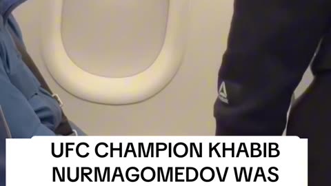 UFC champion Khabib Nurmagomedov removed from the plane