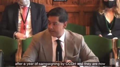 CCDH CEO Imran Ahmed brags to PARLIAMENT about using US Taxpayer-Funded Org to Censor and Silence The Gateway Pundit