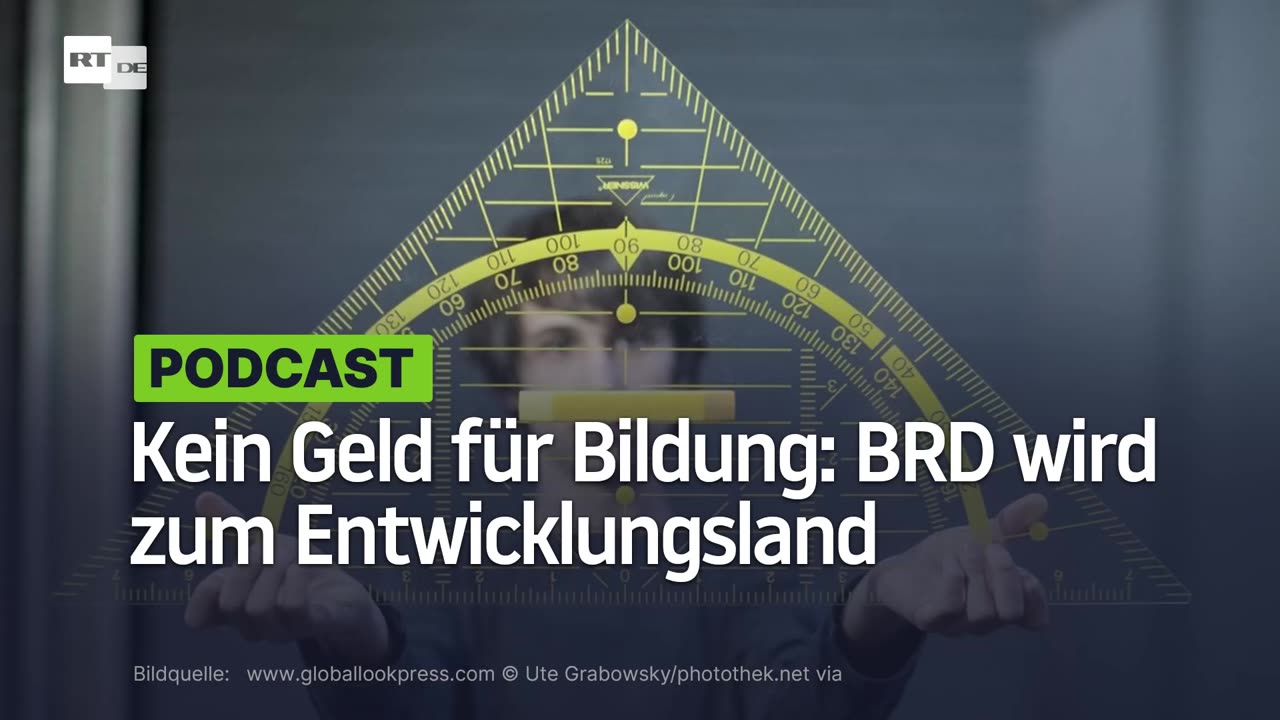 Kein Geld für Bildung: BRD wird zum Entwicklungsland