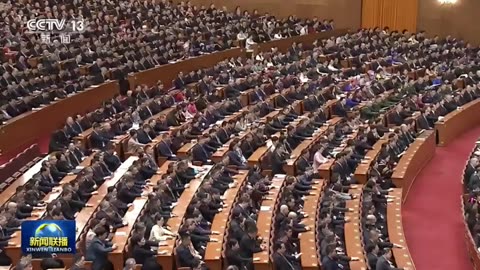 3月4日上午 十四届全国人大三次会议举行预备会议