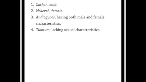 The 8 Genders of the Jewish Talmud