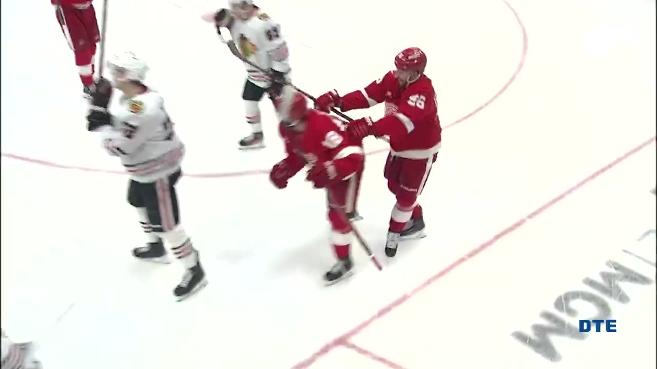 Detroit Red Wings - Copper finishes off a beauty! #LGRW