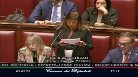 Loizzo - Intervento alla Camera dei Deputati (05.02.25)