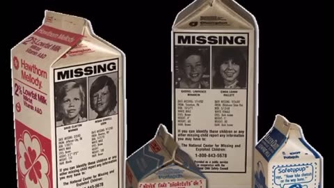 MISSING…THE ORIGINAL MILK CARTON KIDS
