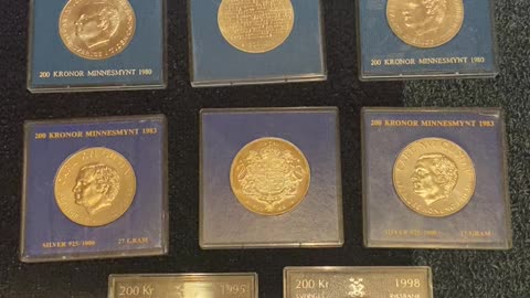 Swedish silver coins