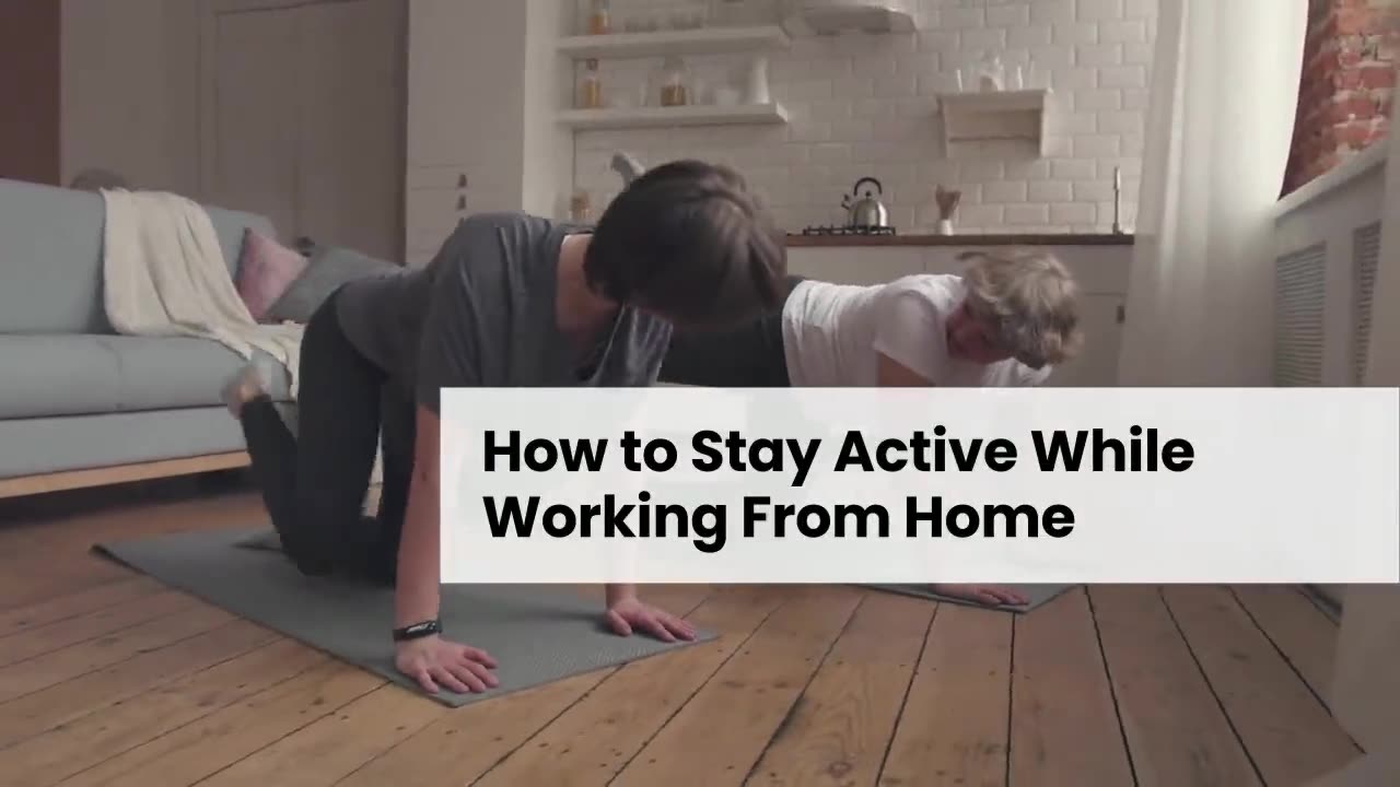 Work From Home Fitness: How to Stay Active and Energized by Healthyram