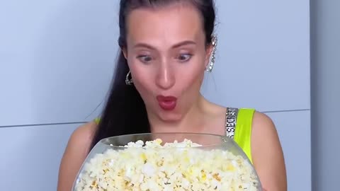 From Small To Really Giant Pop Corn #katebrush #funny #shorts