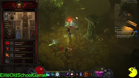 Diablo 3 - Sorceress Walk-through - Act I - Levels 15-16 - Shard 2 of 3 - March 2025