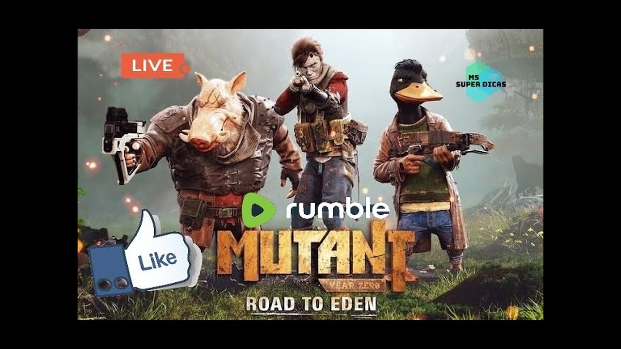 Mutant Year Zero Road to Eden # vamos pra casa !