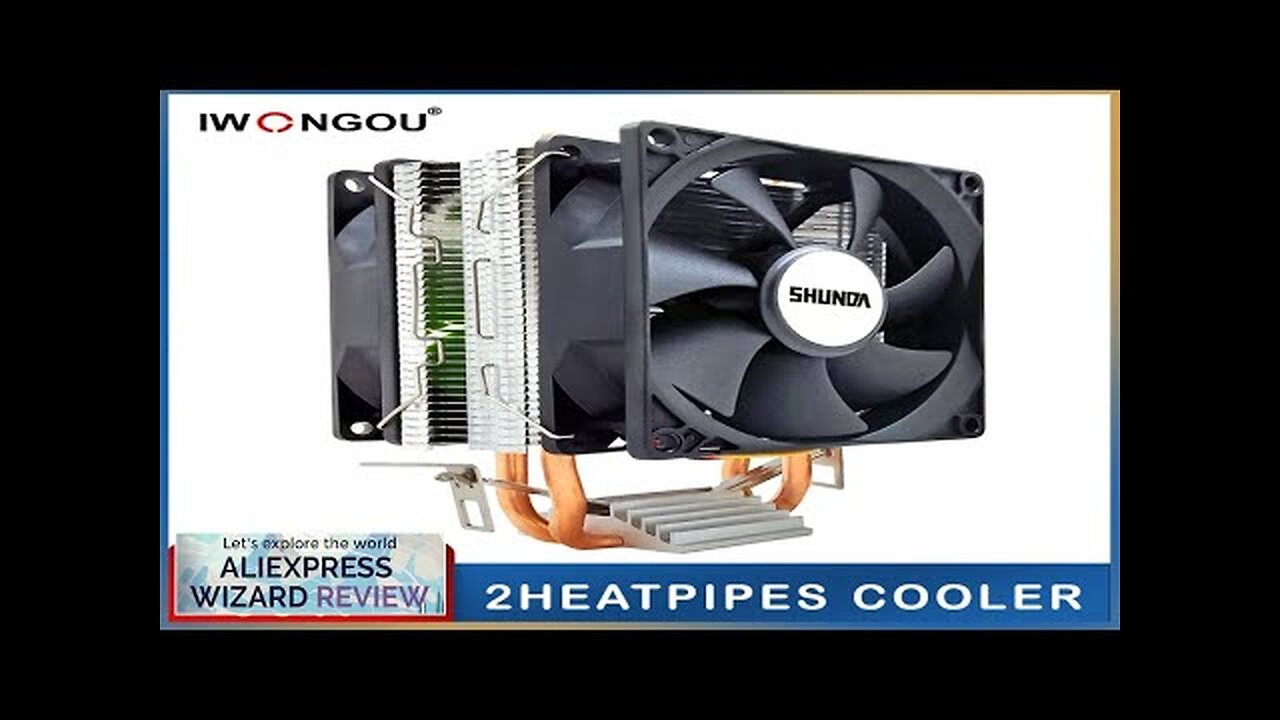 Cpu Cooler 2011 2 Heat Pipes Processor Cooler X99 For Intel AMD Review