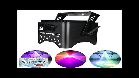 3W Outdoor Waterproof Laser Light RGB Animation Projector IP65 Stage Laser Scanner Review