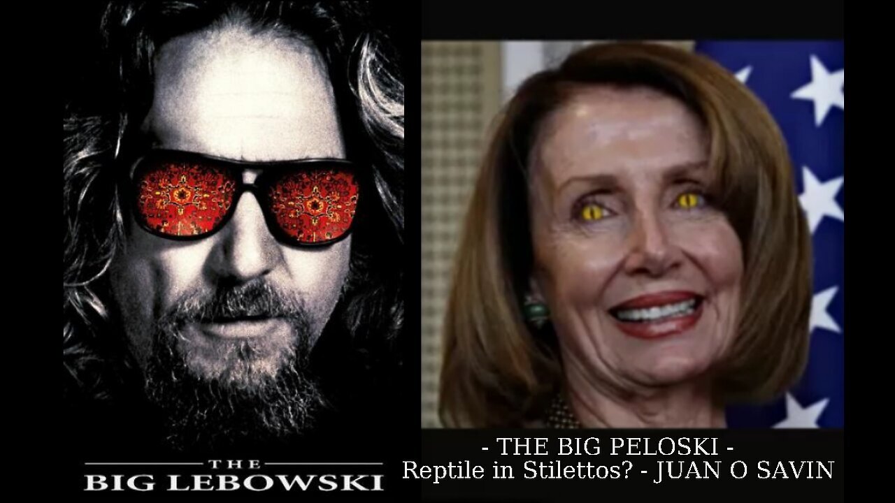 JUAN O SAVIN - Reptile in Stilettos THE BIG PELOSKI 'clip' - Ethan Lucas 12 31 2024