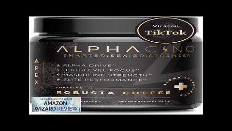 Apex Instant Black Maca Coffee for Men Unleash Your Alpha: Testosterone Review