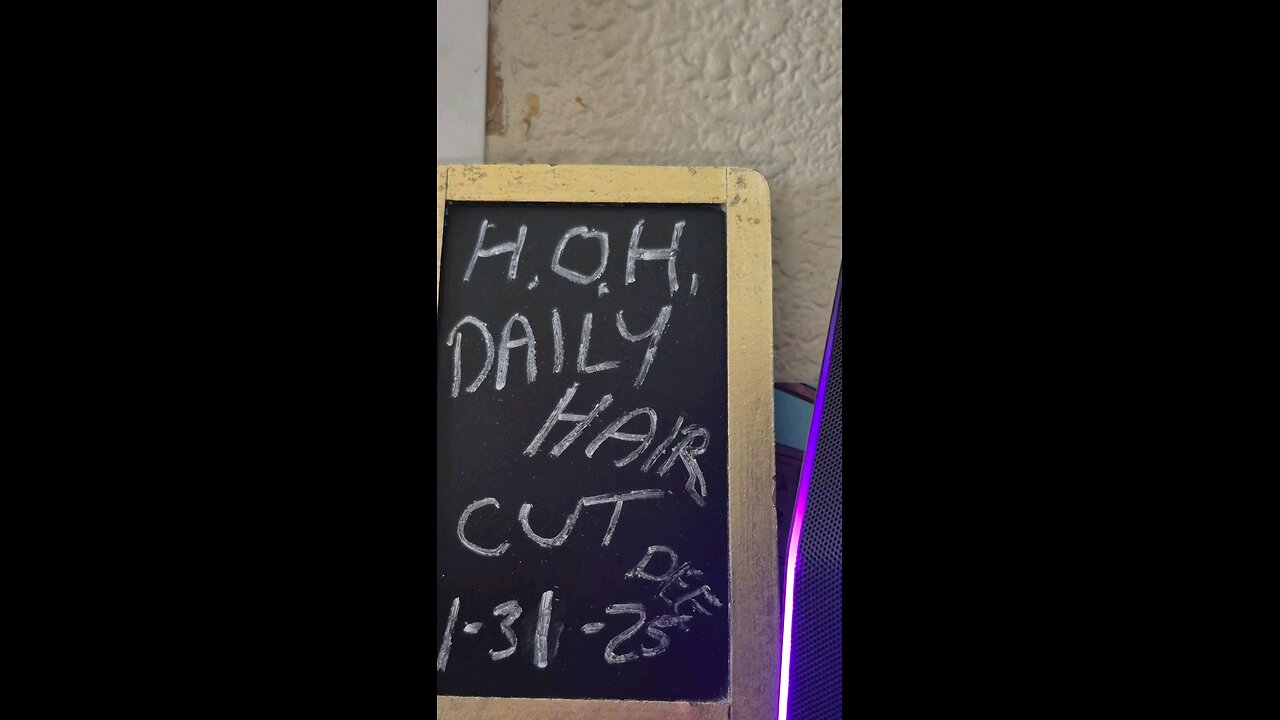 HoH DAILY cut 1/31/25