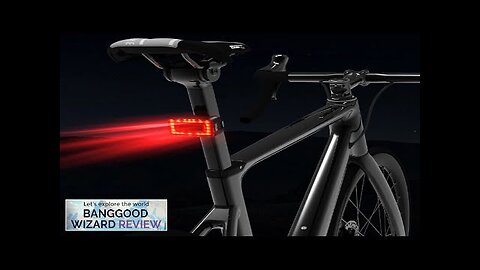 Smart Radar Bicycle Taillight 7 Light Modes 1500mAh Battery Capacity Waterproof 30m Review