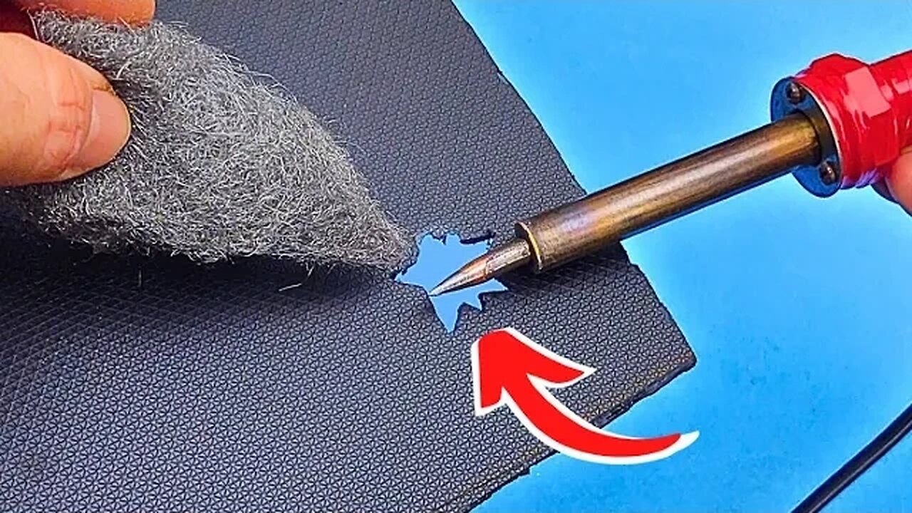 Master the Art of Plastic Repair: Easy Plastic Welding with Steel Wool!