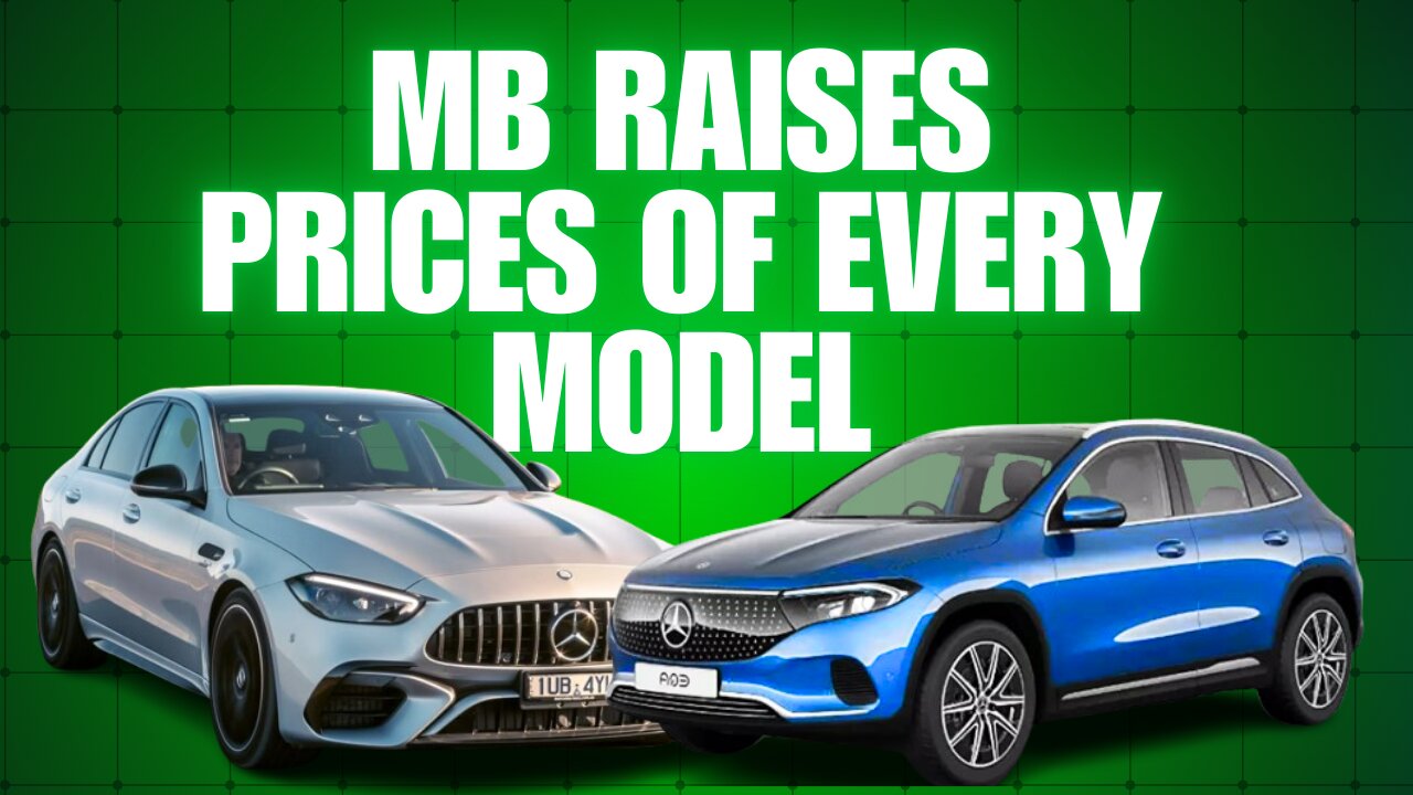 After a terrible 2024 Mercedes Benz raises prices for ALL models; blames buyers