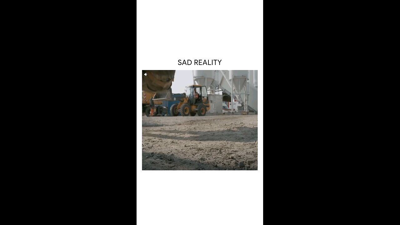 sad reality