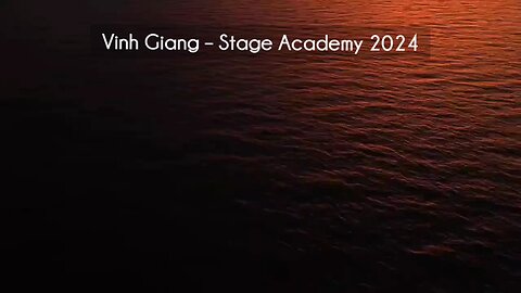 (courseslibrary.com)Vinh Giang – Stage Academy 2024 Course download