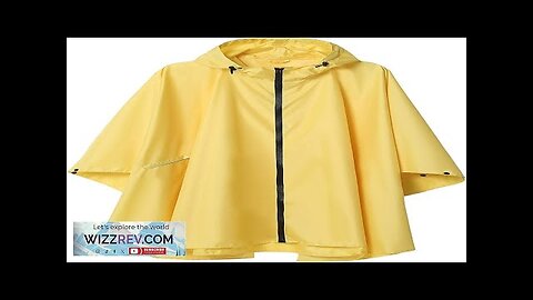 SaphiRose Unisex Rain Poncho Raincoat Hooded for Adults Women with Pockets Review