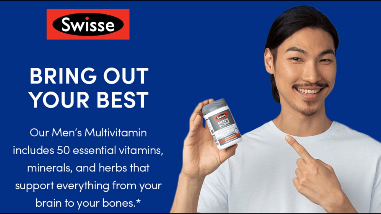 Swisse Ultivite Daily Multivitamin for Men