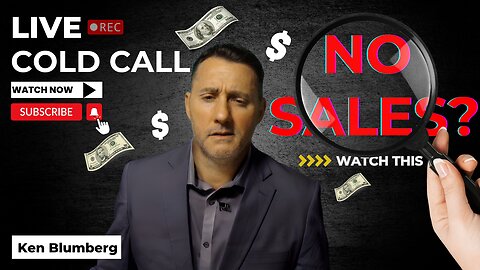 Live Cold Call: No Sale? No Worries! Here's Why It's Okay!