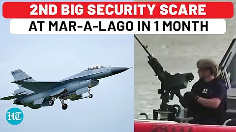 Huge Security Scare At Trump's Mar-A-Lago Home: 3 Incidents In 2 Hours; F-16 Fighter Jets Launched