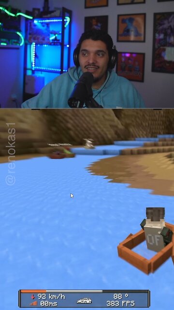 Pro Tier MineCraft Boat Racer! #minecraft #boat #racing #pro