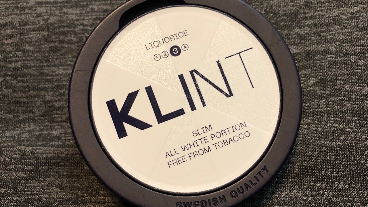 Klint Licorice (Nicotine Pouches) Review