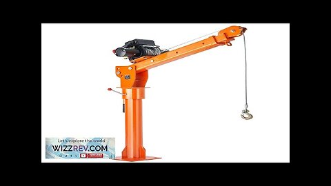 VEVOR Electric Pickup Truck Crane Hoist Crane 2200 lbs 360° Swivel Hoist Review