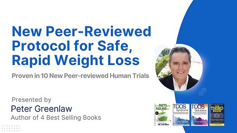 New Peer-Reviewed Protocol for Safe, Rapid Weight Loss | R2M Protocol | Peter Greenlaw