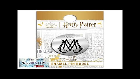 Harry Potter: Enamel Pin Badge: Ministry Of Magic Review