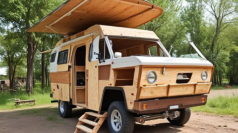 How to Build a Vintage Wood Camper