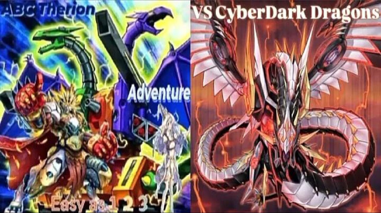 Yu-Gi-Oh! EDOPro | ABC Therion Adventure Vs Cyber Dark Dragons