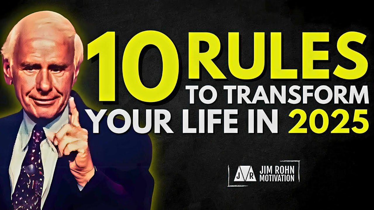 10 Rules to Transform Your Life in 2025 |Jim Rohn Motivation