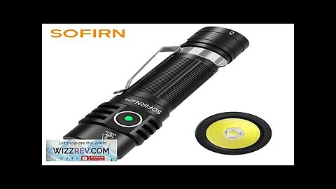 Sofirn SC18 1800lm EDC Flashlight USB C Rechargeable SST40 LED 18650 Torch Review