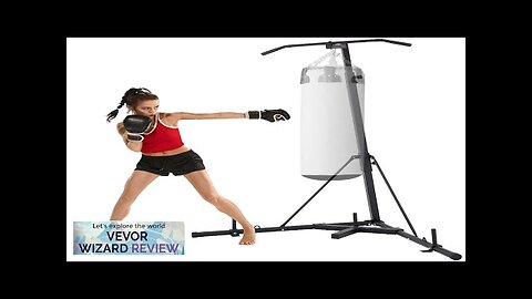 VEVOR 2 in 1 Heavy Bag Stand Height Adjustable Punching Bag Stand Review