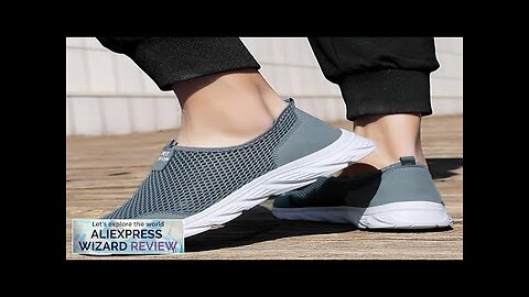 YRZL Summer Men Casual Sport Shoes Lightweight Breathable Mesh Sneaker High Quality Review