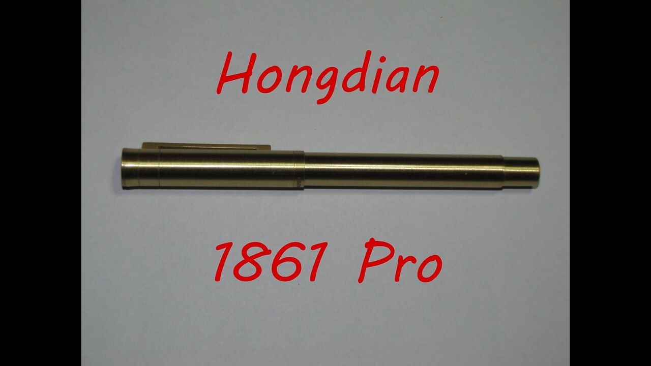 Hongdian 1861 Pro Black Forest fountain pen
