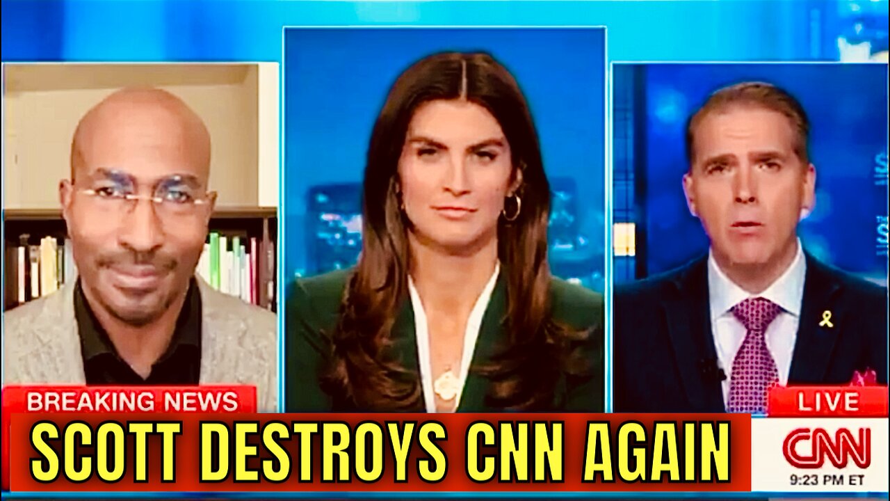 Van Jones REGRETS Challenging Scott Jennings on this issue…