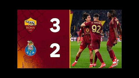 ROMA 3-2 PORTO | EUROPA LEAGUE HIGHLIGHTS 2024-25