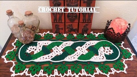 Snakes and Shamrocks | Celtic Lace Irish Crochet