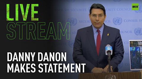 Israeli UN Ambassador delivers statement