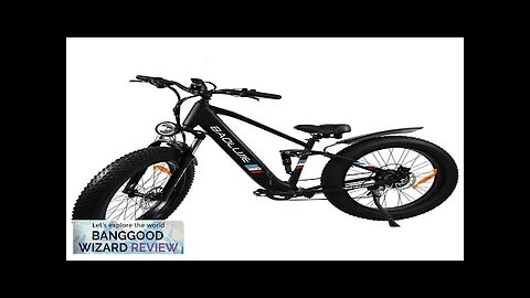 USA Direct BAOLUJIE DP-2615 48V 12AH 500W 26*4.0inch Electric Bicycle 30-40KM Max Review