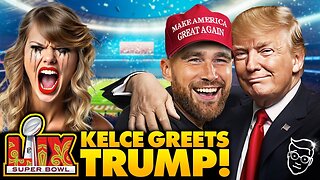 Taylor Swift Throws Psychotic Hissy Fit After Boyfriend Travis Kelce ENDORSES Trump at Super Bowl!!