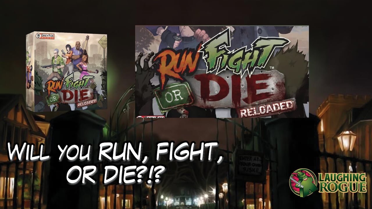 Madness Gaming: Tabletop Reviews w/Chris Brown "Run, Fight or Die!"