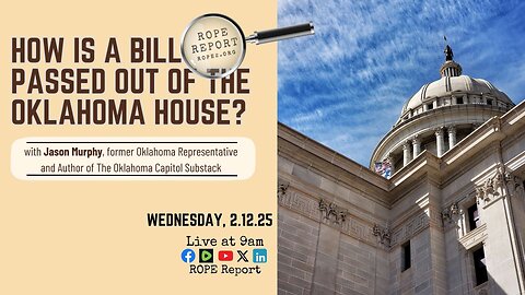 How Is A Bill Passed Out Of The OK House? With Former Legislator Jason Murphy