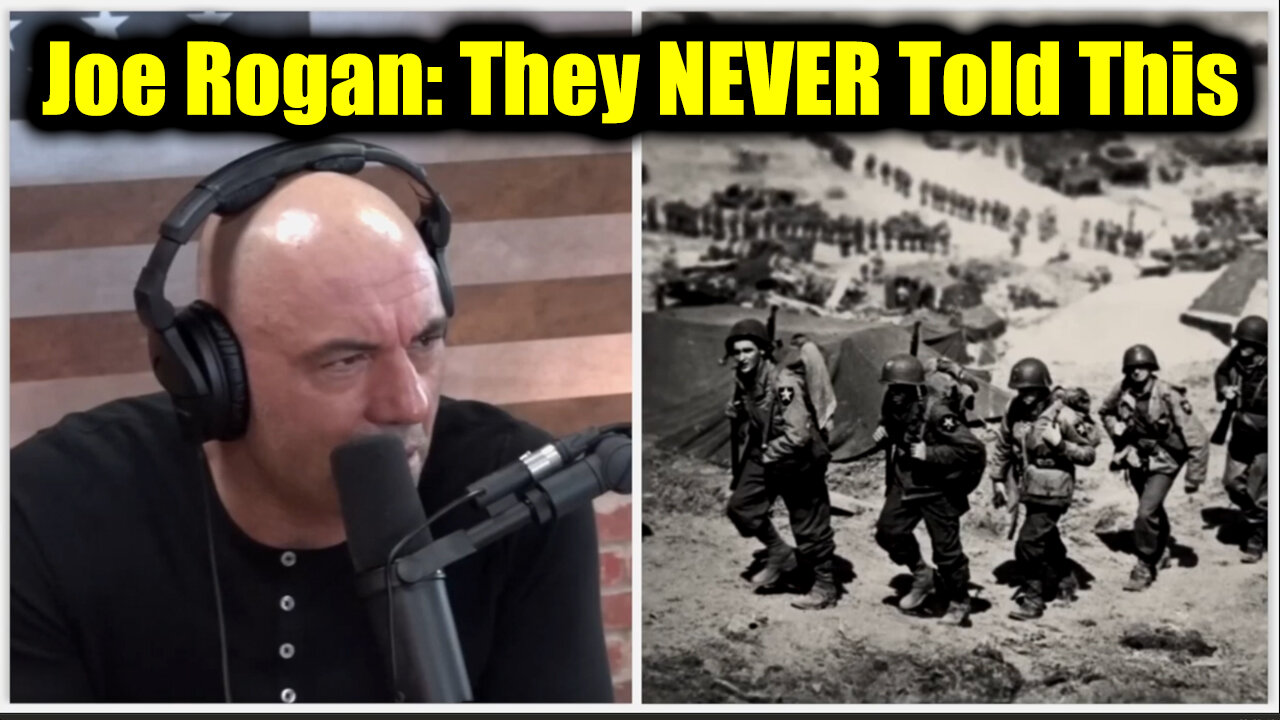 They NEVER Told This - Joe Rogan Reveals What REALLY Happened To The DEAD BODIES on D Day!