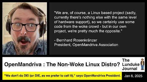 OpenMandriva : The Non-Woke Linux Distro?