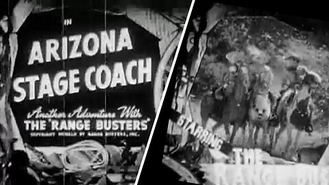 🤠Arizona Stage Coach (1942) | The Range Busters | Classic Western Movie